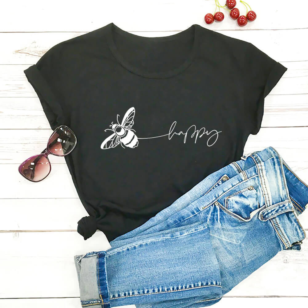 Bee Happy T Shirt