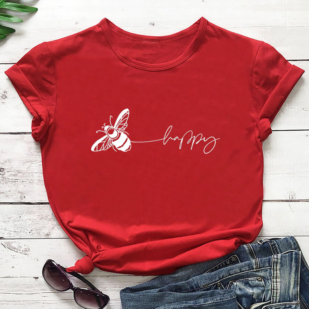 Bee Happy T Shirt