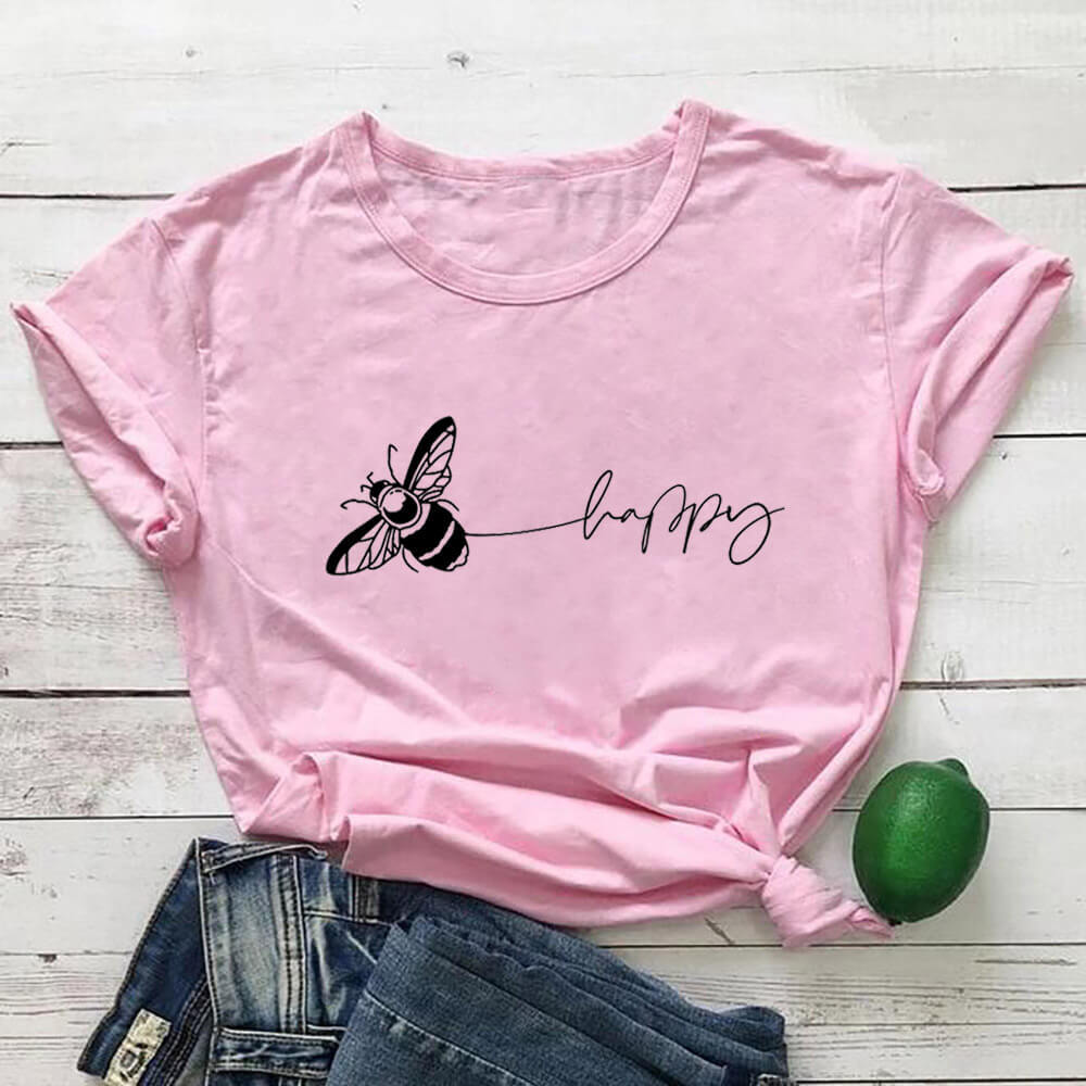 Bee Happy T Shirt