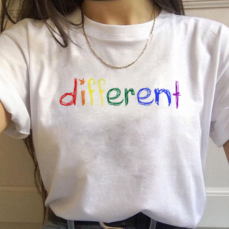 Gay Pride Rainbow short Sleeve  T-shirt